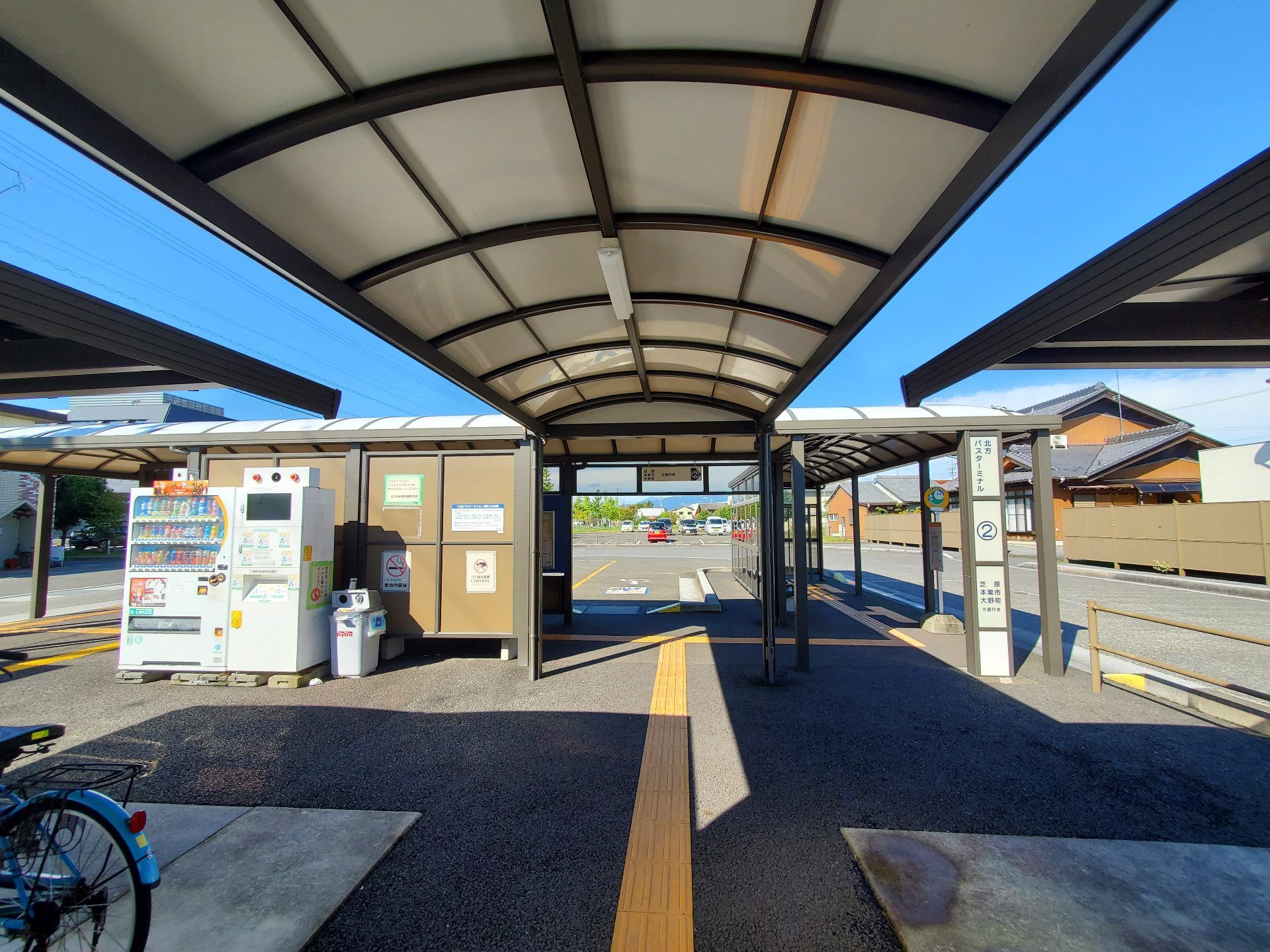 岐阜バス_北方バスターミナル_バス停"